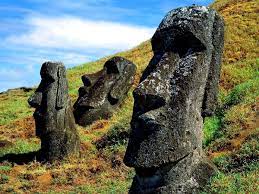 Rapa nui national park is a world heritage site located on easter island, chile. Rapa Nui National Park Sculpture Rocks Wallpaper Best Free Download Backgrounds