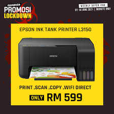 Downloads not available on mobile devices. Epson Printer L3150 Print Scan Copy Wifi Monaliza