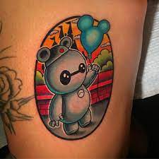 Jonleightontattoo Baby Yoda Tattoo Baymax Tattoo Yoda Tattoo