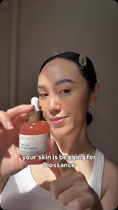 The @biossance glow is unreal ✨ @viana.leeee