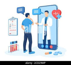Johns hopkins home care group's private home support services include skilled nursing, daily living assistance and companion care. Online Medical Consultation And Support Services Concept Doctor Videocalling On Smartphone Screen Online Healthcare And Medical Advise Tele Stock Vector Image Art Alamy
