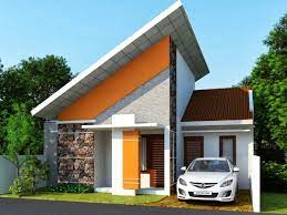 Model rumah atap miring sederhana. Hugedomains Com Minimalist House Design Small House Design Modern Small House Design