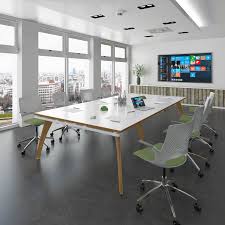 30 x 60, 33 x 66, and 36 x 72 are very common. Fuze Modular Boardroom Tables Go Green Office Solutions