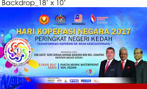 Setiap tanggal 12 juli sebagai hari koperasi indonesia. Hari Koperasi Negara Peringkat Negeri Kedah 2017