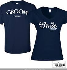 Custom Bride And Groom Shirts Personalized With Wedding Date 573 Groom Shirts Mrs Shirt Married Couple Shirts