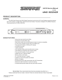 Ur4d Receiver Manualzz Com