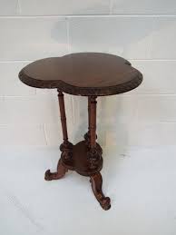 Same day delivery 7 days a week £3.95, or fast store collection. 1920 S Clover Leaf Mahogany Occasional Table Antiques Atlas