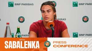 Press conference: Sabalenka QF