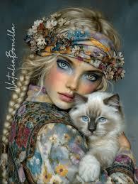 A perfect balance between style and chaos—just like life with cats! 🎀✨🐾