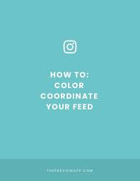 Generate perfect color combinations for your designs. 10 Instagram Color Theme Ideas How To Color Coordinate