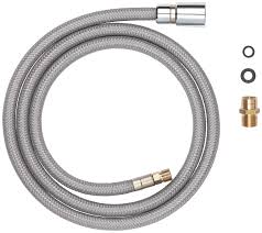 The faucet shown in the picture (figure 1) has two main components, the faucet (left) and the sprayer (right). Grohe 48488000 N A Replacement Kitchen Faucet Pull Down Hose Faucetdirect Com