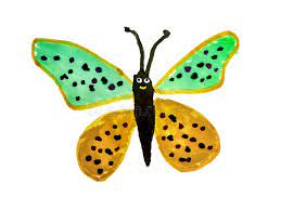 Learn how to draw for kids butterfly pictures using these outlines or print just for coloring. Kids Drawing Butterfly Stock Illustrations 3 556 Kids Drawing Butterfly Stock Illustrations Vectors Clipart Dreamstime