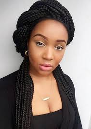 Box braids, originating from africa, have zoe kravitz goes back and forth from braids to a short pixie, because if you're kravitz you can pull off the gorgeous amandla stenberg's box braids were knotted by celebrity hairstylist vernon. 55 Inspirational Jumbo Box Braids To Rock Style Easily