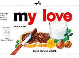 You can make yours here! Send You Custom Nutella Jar Labels By Phil Good Fiverr