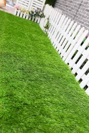 Qyh Artificial Grass Turf Lawn Indoor Outdoor 30mm Pile Height Fake Grass Pet Dog Area Natural Realistic Looking Garden Lawn 3 3x5 Artificial Grass Fake Grass For Dogs Artificial Grass Rug