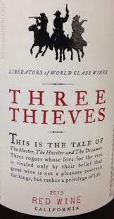 Cabernet sauvignon california republic red wine brand three thieves, format 750 ml, price $10.34. Three Thieves Red California Prices Stores Tasting Notes Market Data