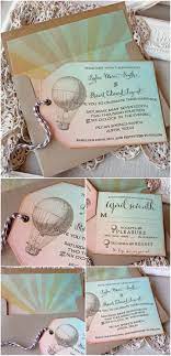 Sunshine And Ravioli Hot Air Balloon Wedding Invitation Design Inspiration Wedding Invitation Envelopes