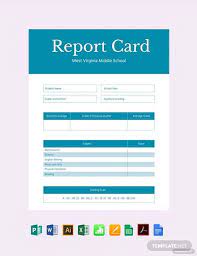30 day free trial · fast, easy & secure · free mobile app Free Report Card Apple Numbers Templates 7 Download Template Net