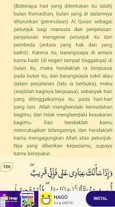 Witnesses the month) at the month, then he should fast it; Salah Satu Fungsi Al Quran Yg Terdapaat Pada Surah Al Baqarah Ayat 185 Adalah Brainly Co Id