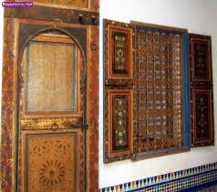 Porte Marocaine En Bois Maison Maroc Bois Portes