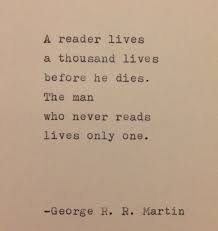 George R R Martin Quote Typed On Typewriter Etsy Book Quotes Reading Quotes Inspirational Quotes