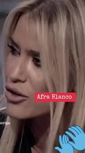 Afra Blanco Antes