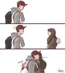 Girlfriend Boyfriend Relationship Illustrations Gyungstudio Cute Comics Cartoons Love Funny Couple Pictures