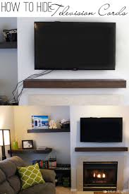 Hide tv wires behind the wall. Hiding The Tv Decor