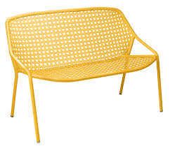 Fermob Croisette 2 Seater Sofa Yellow Made In Design Uk In 2020 2 Seater Sofa Fermob Seater Sofa