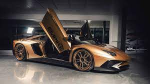 The stunning miura was revealed in 1966 in geneva, creating a sensation and became one of the most famous and iconic. There S Flashy And Then There S This Matte Gold Lambo Aventador