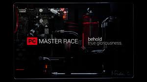 Could you perhaps do a doom themed pc master race wallpaper? Computer Desktop Wallpaper 4k