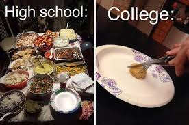 17 Pictures That Sum Up The Difference Between High School And College Funny Relatable Memes Memes Funny Facts