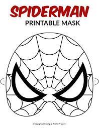 We have collected 40+ spiderman mask coloring page images of various designs for you to. Pin On Summer Activities