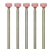 Aluminum-oxide mounted points wheel, 5 pcs.