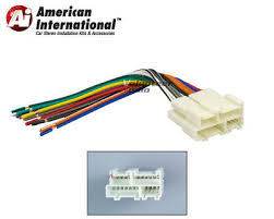 A plastic body with a conducting head that makes contact with the lastly, bind the wire together using wire straps to make it firm and neat. Car Stereo Cd Player Wiring Harness Wire Aftermarket Radio Install Plug Fits Gm Ebay