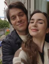 lily collins lucas bravo emily cooper and gabriel emily in paris