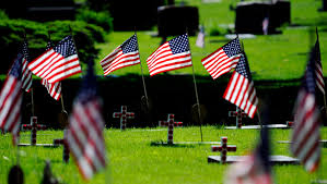 This sample memorial service program uses the bifold grey classic cross funeral program template. Memorial Day Parades And Events In Greater Lansing