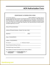 Direct Deposit Authorization Form Example | nfcnbarroom.com