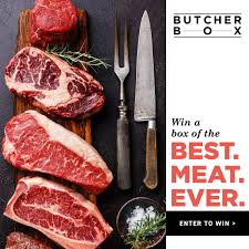 Butcherbox Is Giving Away The Ultimate Box Of Meat Over 25 Lbs Of 100 Grass Fed Beef Heritage Breed Pork And Organic Fr Eat Beef Food Lover Grass Fed Beef