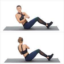 Russian twist exercise guide with instructions, demonstration, calories burned and muscles worked. How To Do The Russian Twist This Move Will Help You Feel Your Abs Burn Like Never Before Popsugar Fitness Photo 2