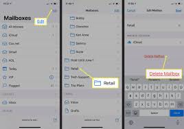 They need to be there, ios does not allow you to delete them, therefore windows shows an error message. How To Delete A Folder In The Ios Mail App