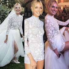 Chiara Ferragni Und Fedez The Ferragnez Heiraten In Noto Sizilien Dekoration Wohnung Wohnideen Hausdekor Brautkleid Lange Armel Kleider Hochzeit Braut