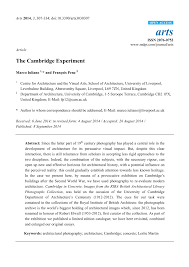 Using architecture principles in practice by eoin woods. Pdf The Cambridge Experiment