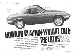 19651002 Ad Motor - Howard Clayton Wright - Lotus Elan Lotus Elan Weather Stripping Ads