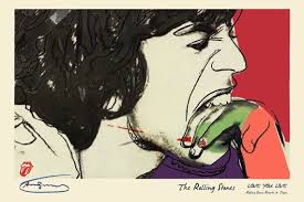 The Rolling Stones Love You Live Album Cover Art By Andy Warhol A High Quality Photo Print Thel Origi Album Cover Art Poster Prints Framed Poster Print