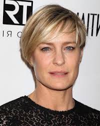 See more ideas about hair, hairstyles with bangs, bangs. 7 Robin Wright Hair Right Hairstyle For You Short Pixie Haircuts Long Hairstyles Blonde Hair Color