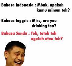 7 gambar lucu bahasa sunda buat kamu yang ingin lebih mengenalnya. Meme Lucu Bahasa Sunda Ini Dijamin Bakal Bikin Ngakak Seharian Ngakak Online