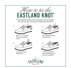 How To Tie The Eastland Knot Eastlandshoe Com
