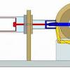 The stirling engine that i made is beta type where the displacer and piston is in the same cylinder. 1