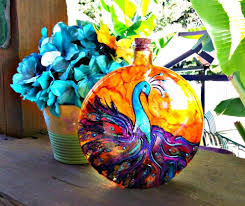 Glass Cremation Ash Urn Memory Bottle Funeral Urn Etsy Palm Tree Art Funeral Urns Palm Trees Painting